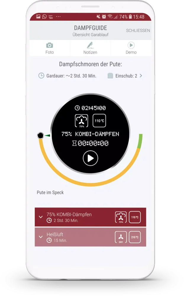 Dampfguide Screenshots