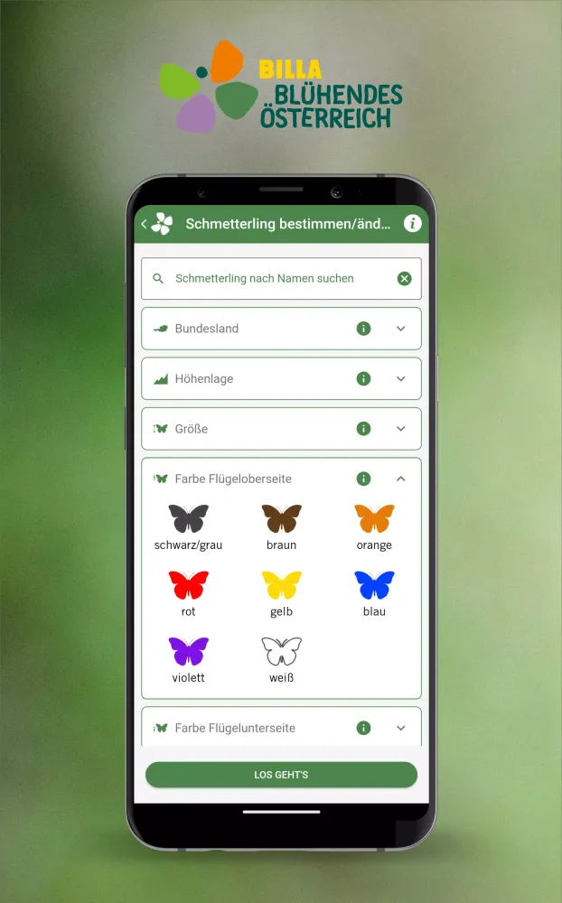 Schmetterlinge Österreichs Screenshots