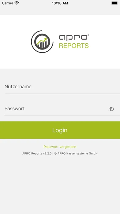 ภาพหน้าจอของ Reports by APRO