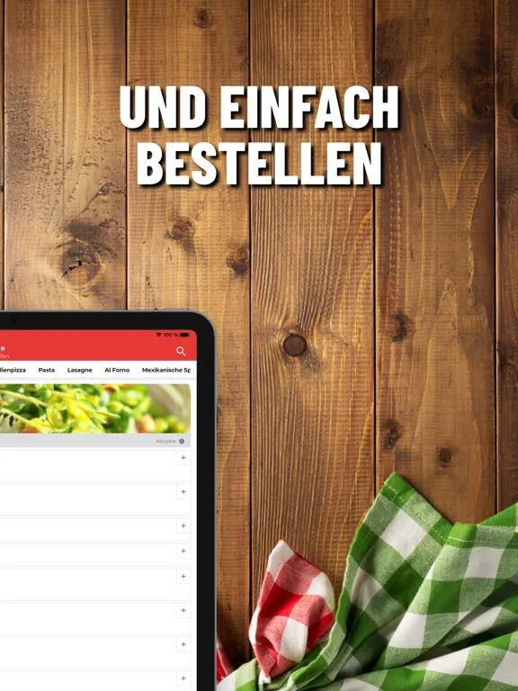 Pizza Solo Linz iPad  Screenshots