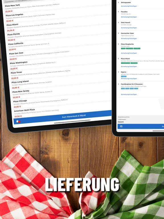 Pizza Solo Linz iPad  Screenshots