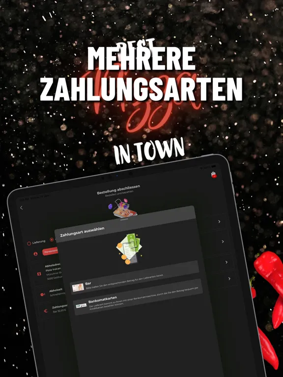 Скриншоты Pizzeria Vulcano iPad 