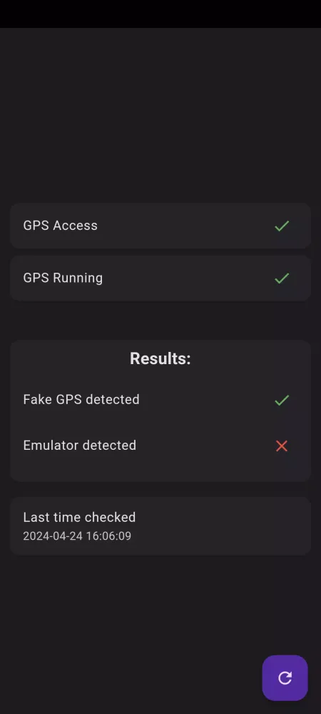 Fake Location Detector Screenshots