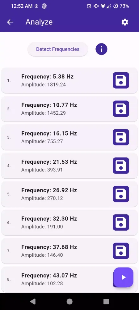 Live Noise Cancellation Demo Screenshots