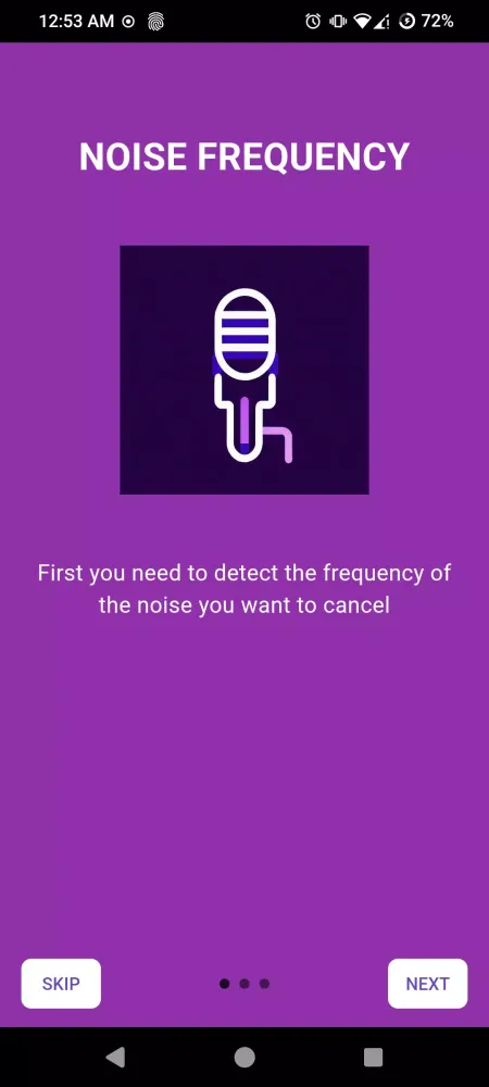 Live Noise Cancellation Demo Screenshots