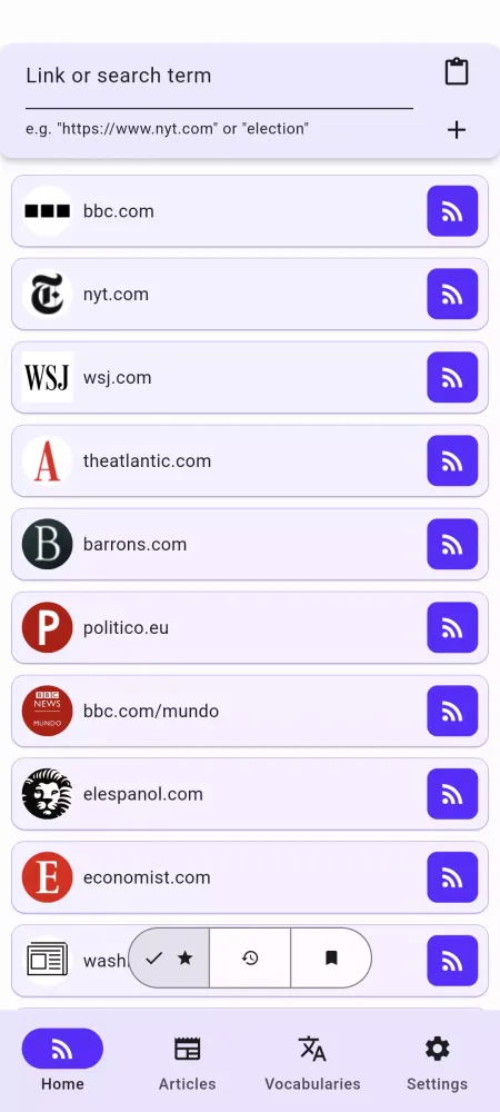 Pareader Screenshots