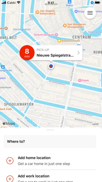 Скриншоты TCA Taxi Amsterdam