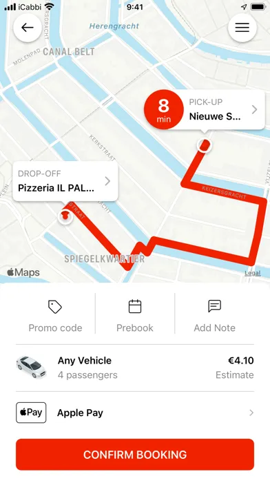 Скриншоты TCA Taxi Amsterdam