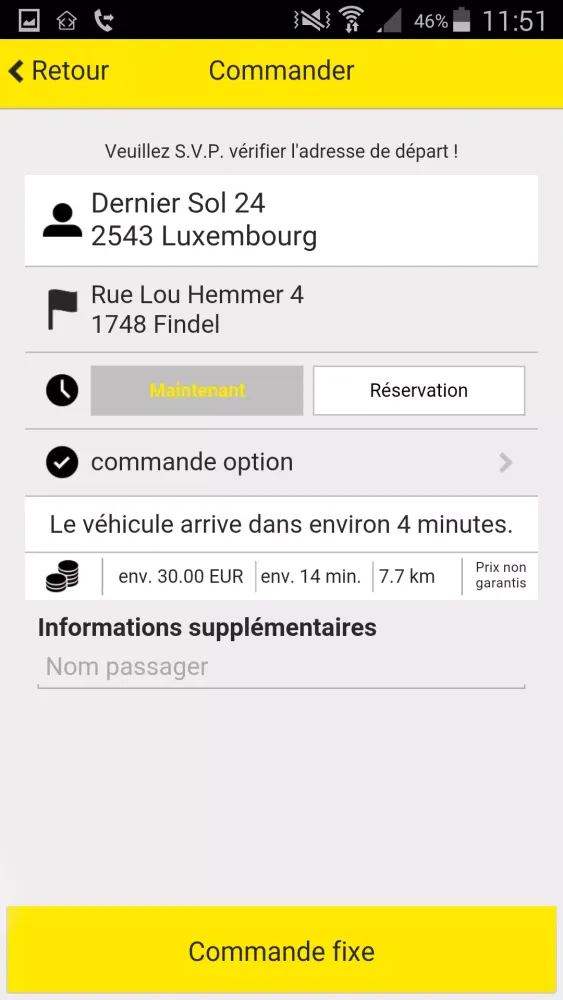 صور Colux Taxis Luxembourg
