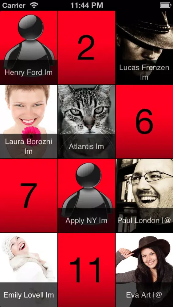 Capturas de pantalla de iQuickDial - The simplest speed dialer ever!