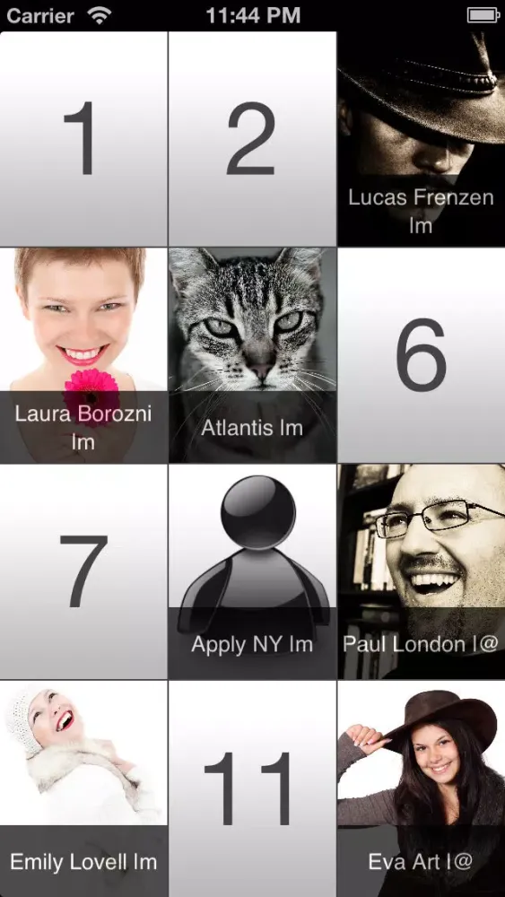Capturas de pantalla de iQuickDial - The simplest speed dialer ever!