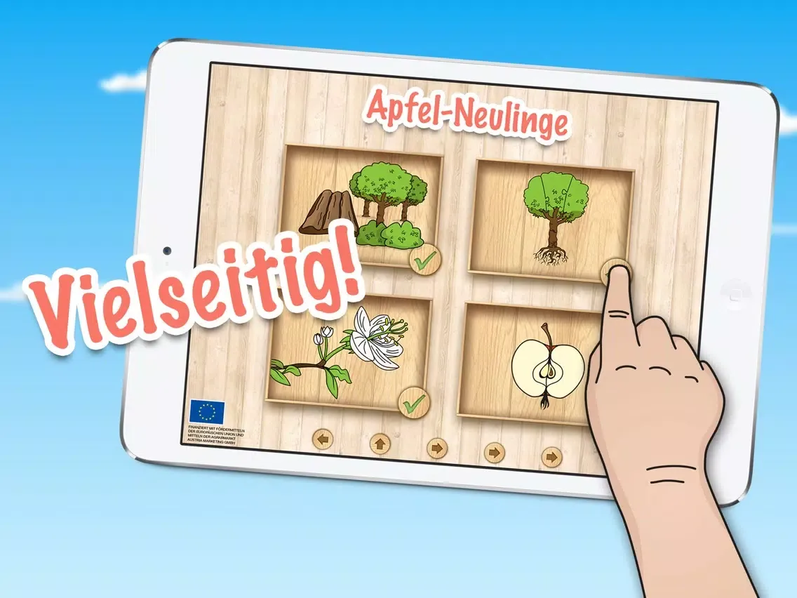ภาพหน้าจอของ AMA Apfel Lernspiele iPad 
