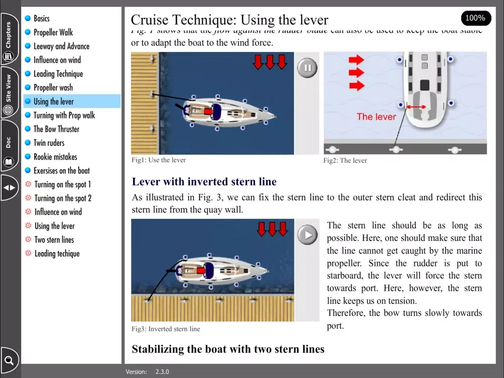Zrzuty ekranu Boat Docking Course - Monohull iPad 