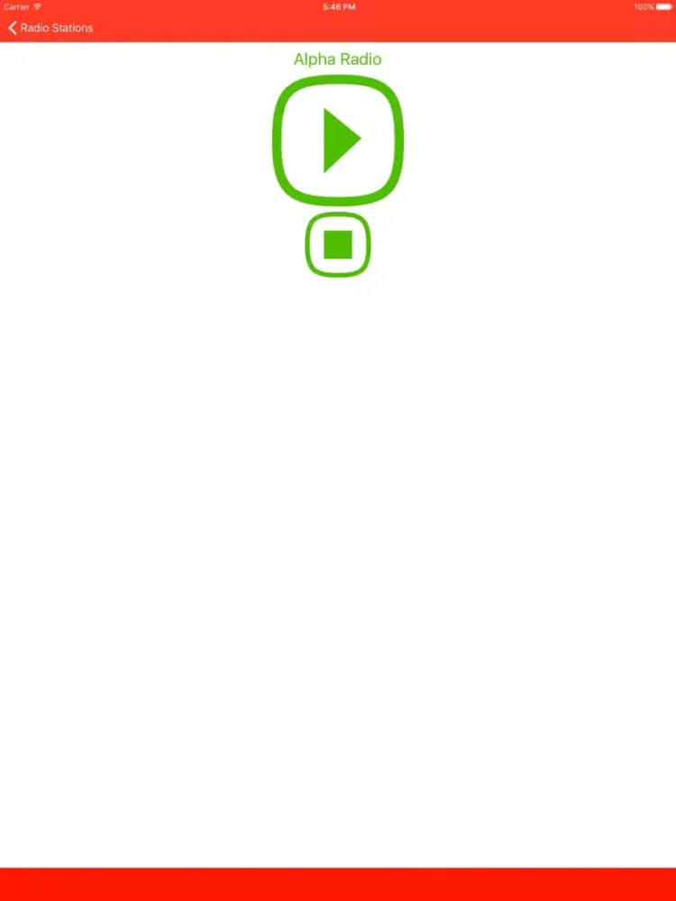 Ảnh chụp màn hình của Radio Channel Belarus FM Online Streaming Pro iPad 