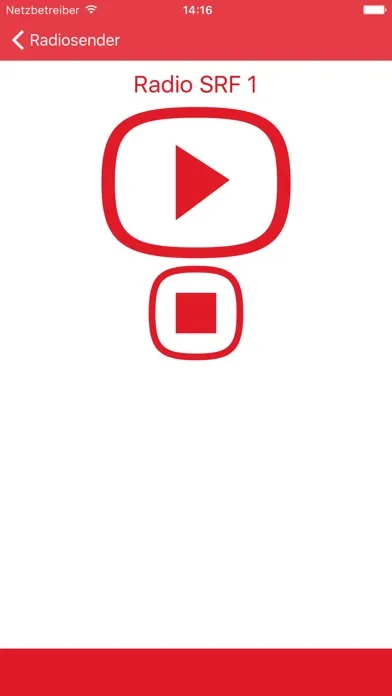 Tangkapan layar Radio Sender Schweiz FM Online Streaming Pro