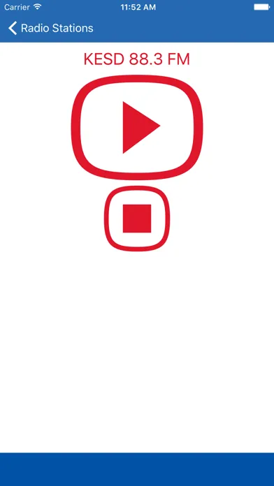 Capturas de tela do South Dakota Online Radio Music Streaming FM