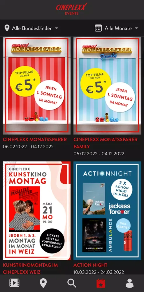 Cineplexx Screenshots