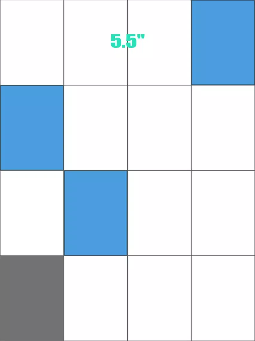 ภาพหน้าจอของ Blank Space 2 - The White Color Piano Tile iPad 