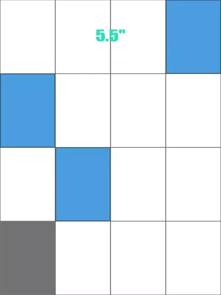 Tangkapan layar Blank Space 2 - The White Color Piano Tile iPad 