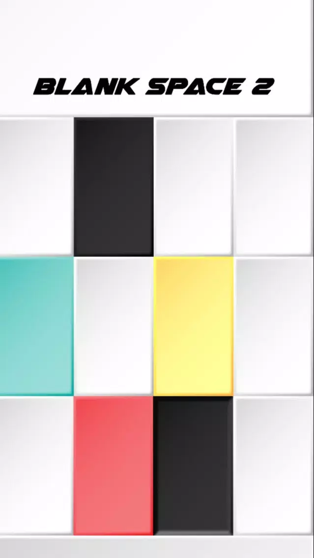 ภาพหน้าจอของ Blank Space 2 - The White Color Piano Tile