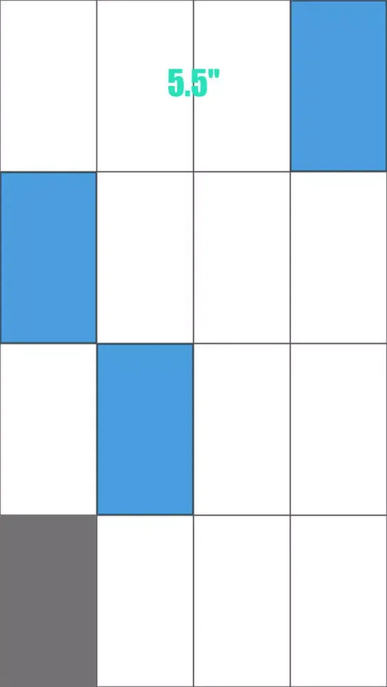 Tangkapan layar Blank Space 2 - The White Color Piano Tile