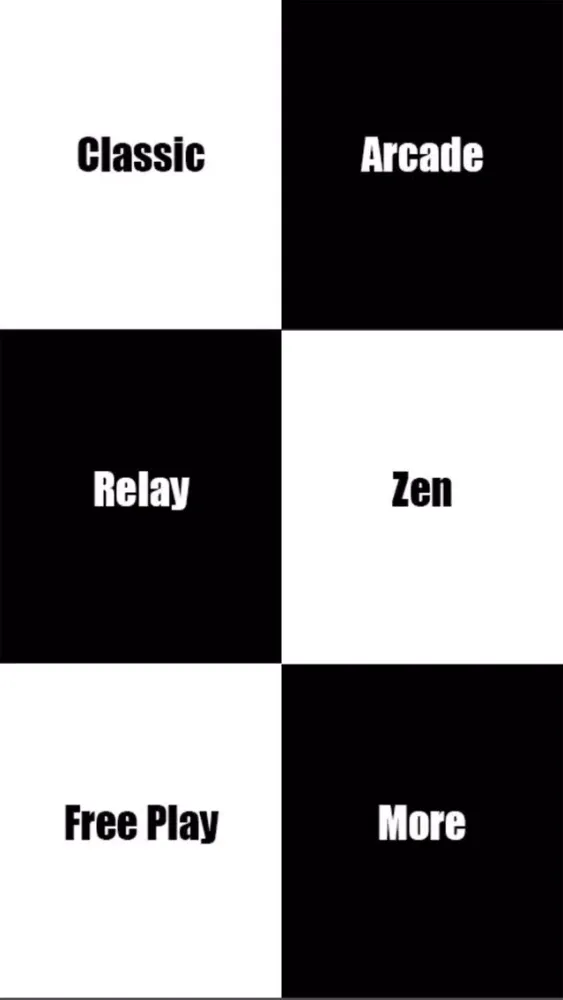 Tangkapan layar Blank Space 2 - The White Color Piano Tile