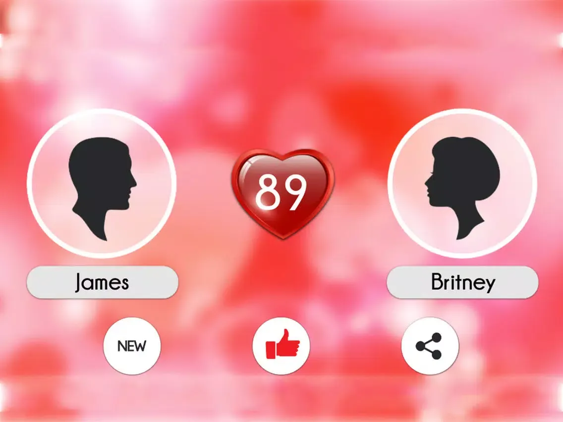Love Tester Professional - A Funny Friendship & Dating Compatibility Finger Scanner iPad  Screenshots