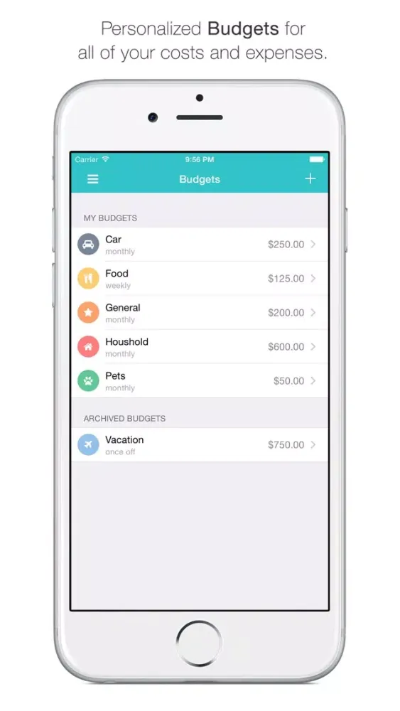 Captures d'écran de Spendy - Budgets and Expenses