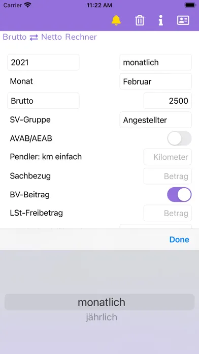 تصاویر Brutto/Netto Rechner