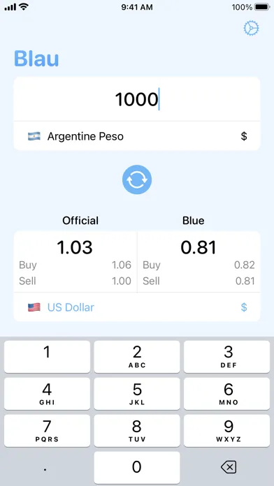 Blau - Dollar Blue سکرین شاٹس