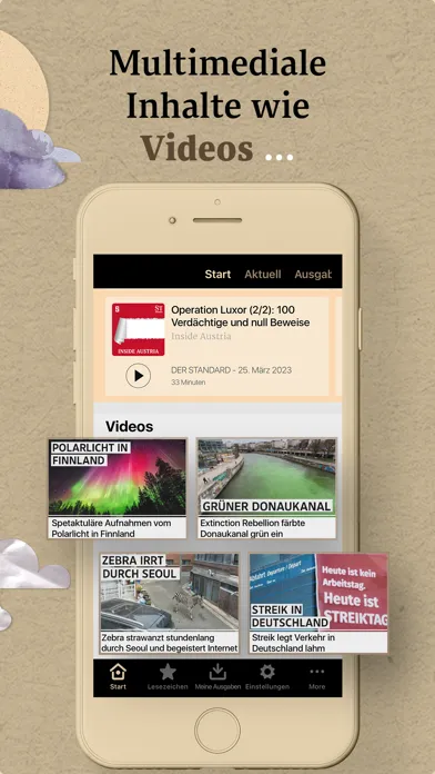 Tangkapan layar ePaper DER STANDARD