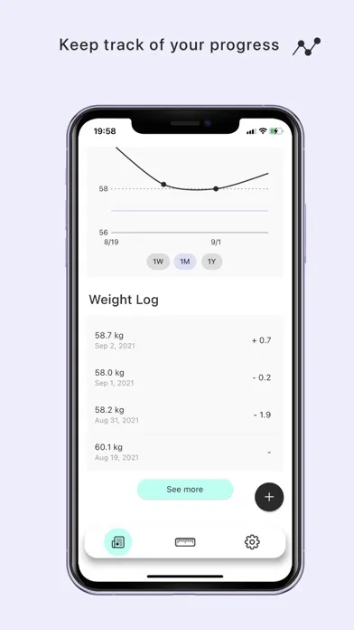 ez Weight & BMI Tracker应用截图