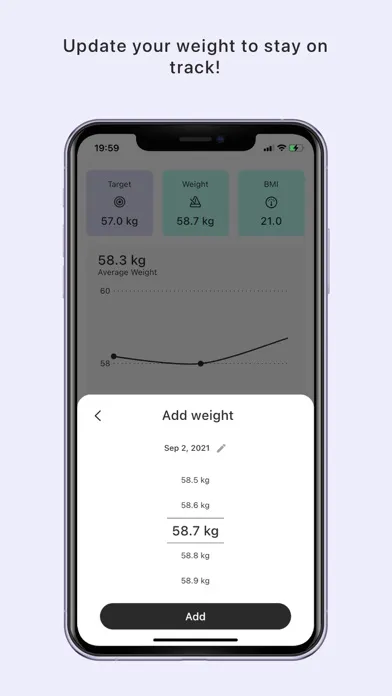 ez Weight & BMI Tracker应用截图