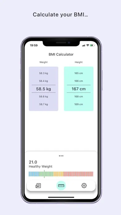 ez Weight & BMI Tracker应用截图