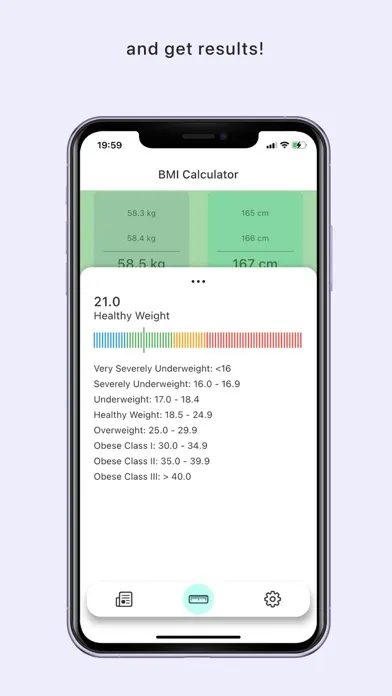 ez Weight & BMI Tracker应用截图