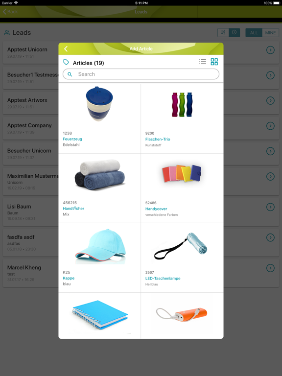 dMAS Expo iPad  سکرین شاٹس