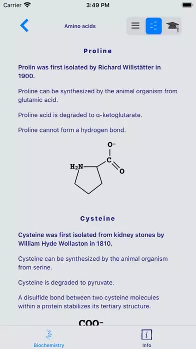 Tangkapan layar Biochemistry One
