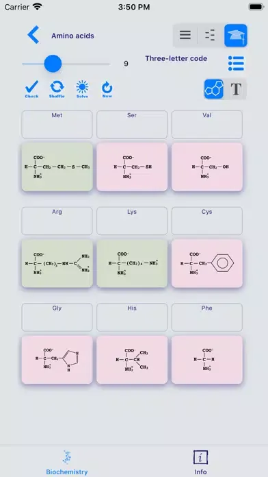 Tangkapan layar Biochemistry One
