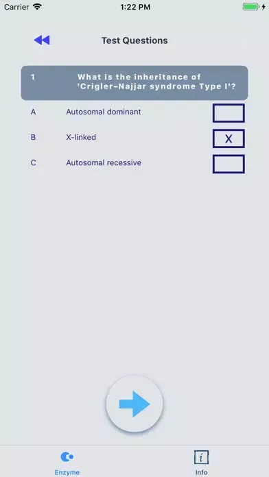 Enzyme Defects Screenshots