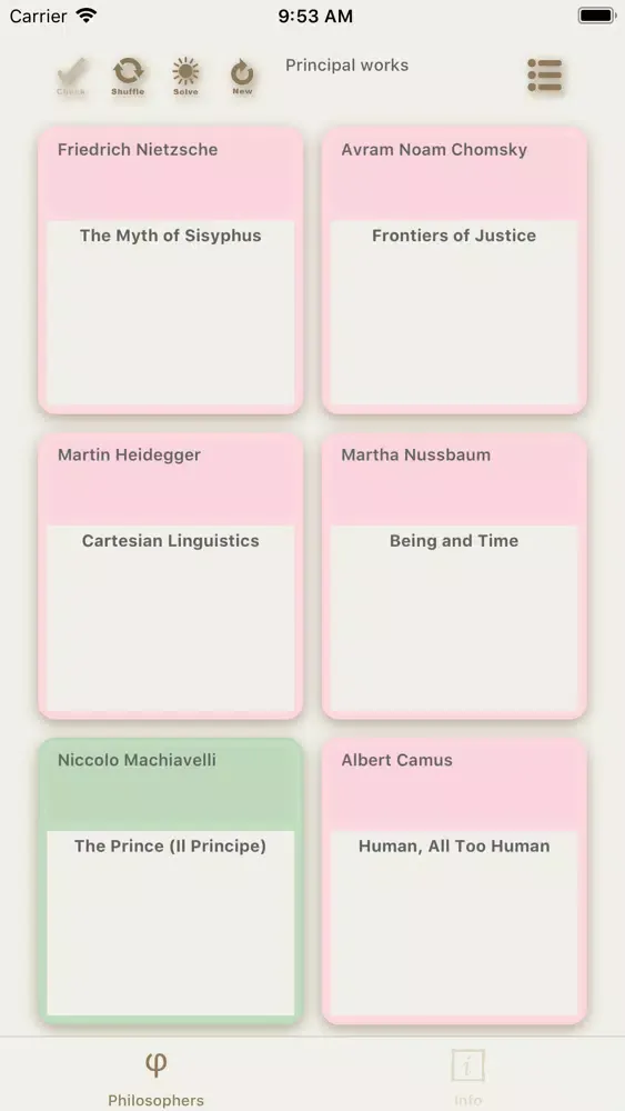 Thinkers Screenshots
