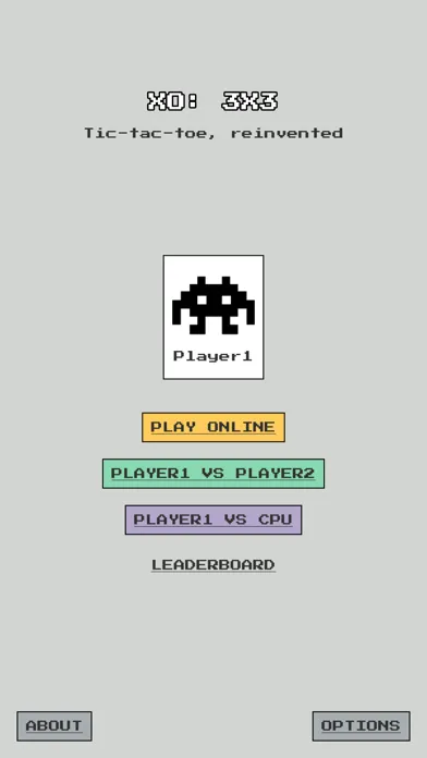 xo: 3x3 Online Tic-Tac-Toe স্ক্রিনশট