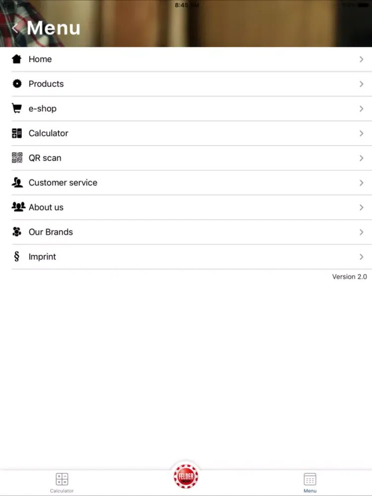 Captures d'écran de FELDER GROUP Woodworking iPad 