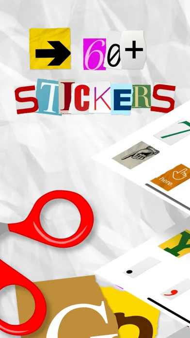 Screenshot di Letter Snippets Stickers
