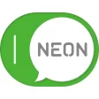 Neon Letters Stickers Animated