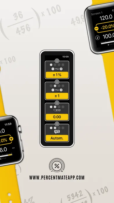 Percent Mate Watch Calculator Ekran Görüntüleri