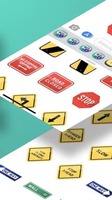 Tangkapan layar Road Signs USA (Glossy)