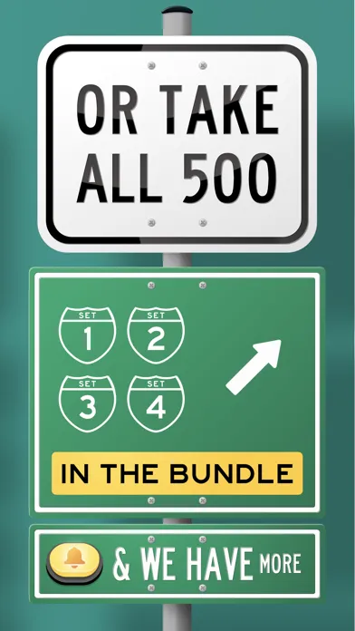 Tangkapan layar Road Signs USA (Glossy)