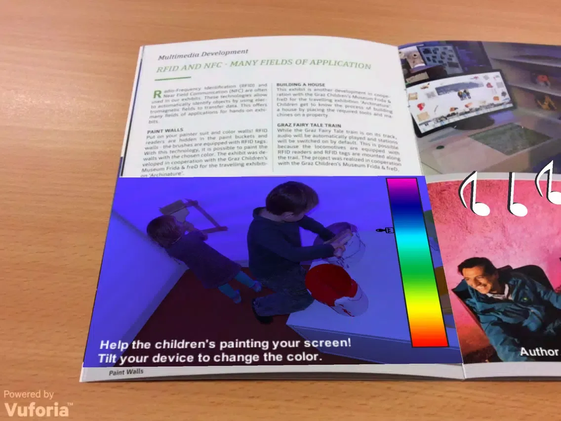 Captures d'écran de Exhibits AR VR iPad 
