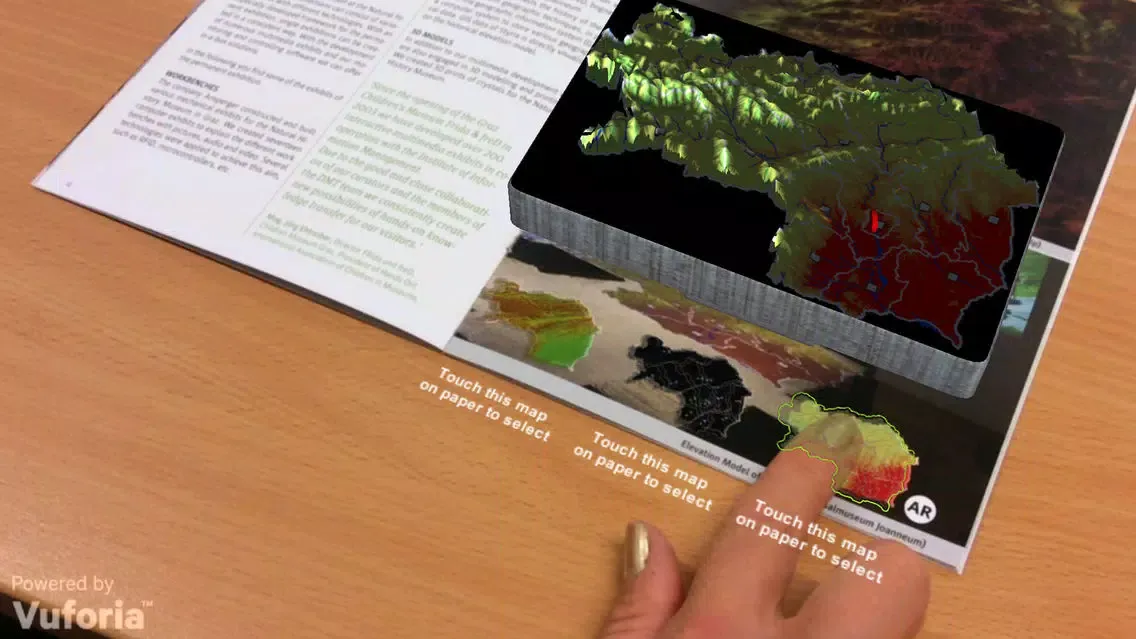 Captures d'écran de Exhibits AR VR