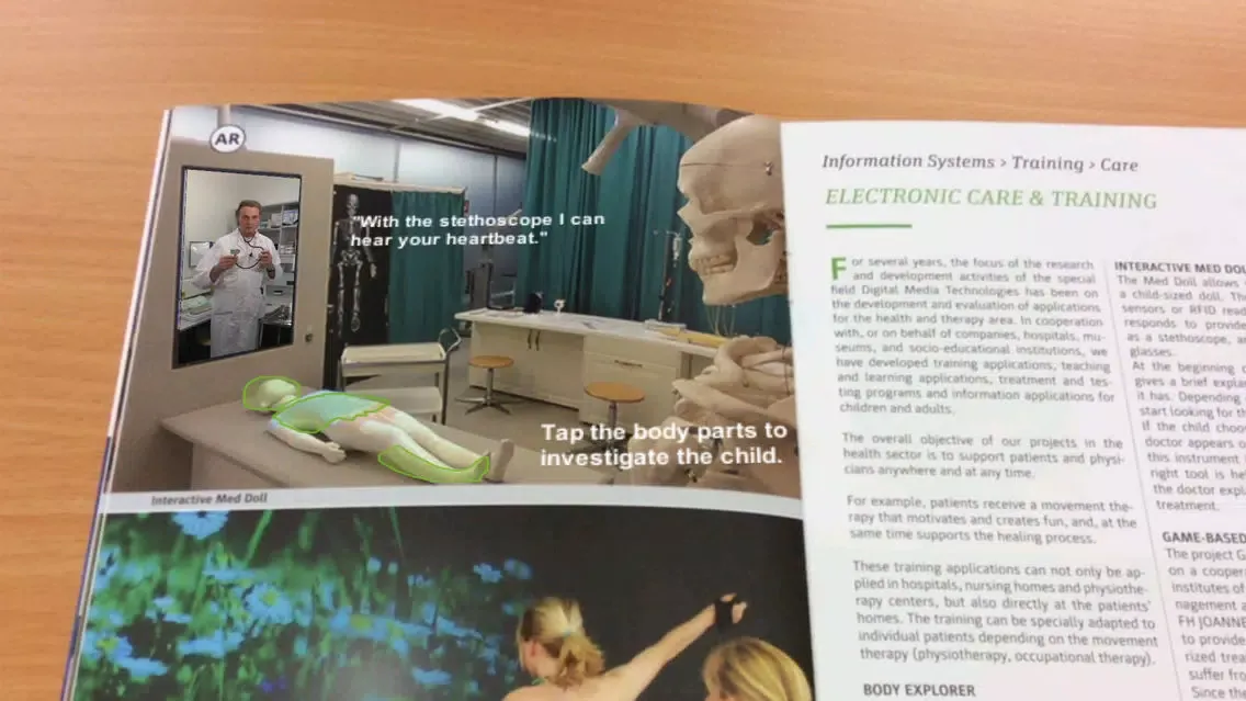 Captures d'écran de Exhibits AR VR
